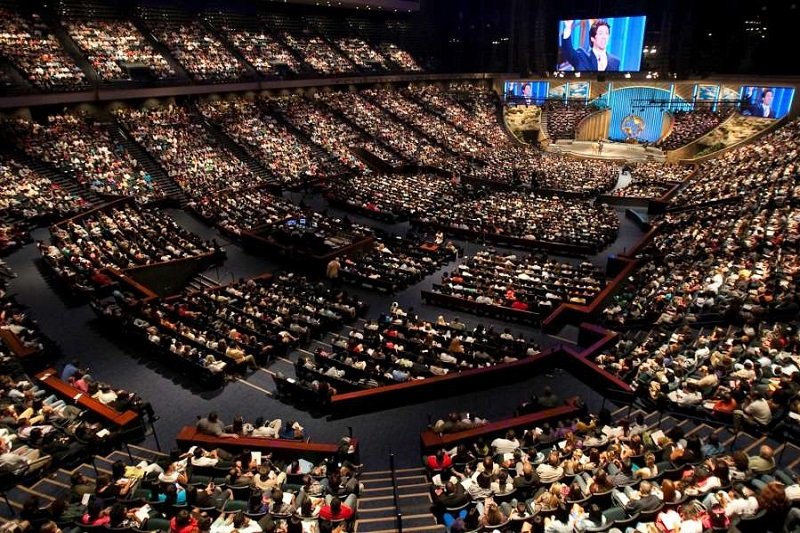 Lakewood Church Houston, TX largest church in america