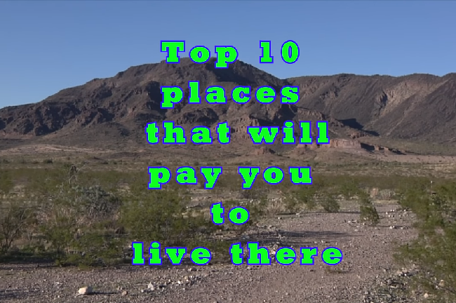 Top 10 places in America that will Pay you to Live there