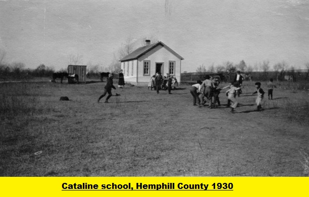 Cataline school, Hemphill County